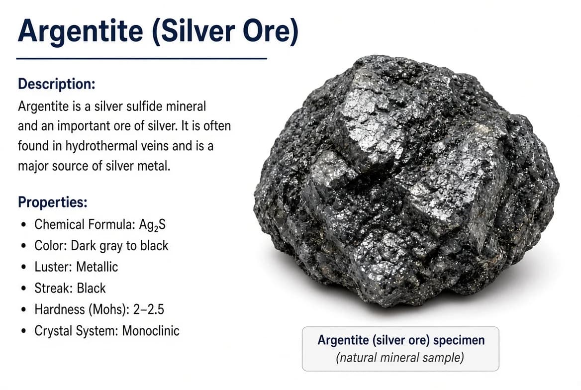 Picture 17.6: Argentite
